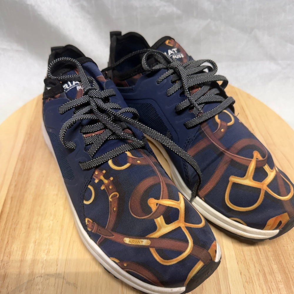 ARIAT Equestrian Bit Print Fuse Sneakers 8